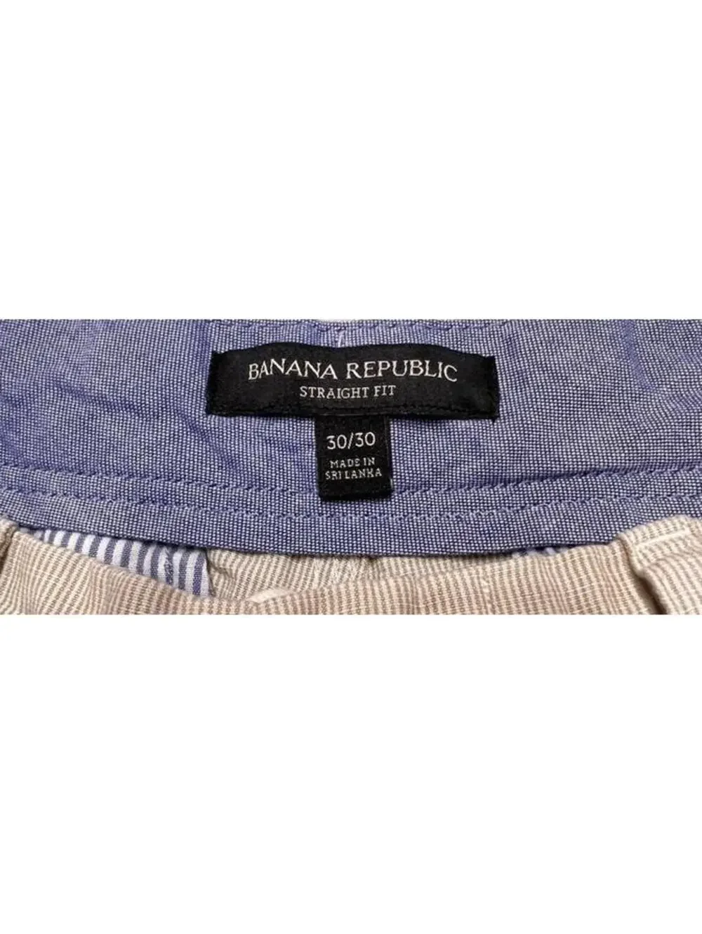 Banana Republic Linen-Blend Straight Pants // Coastal Chic Old Money 30/30